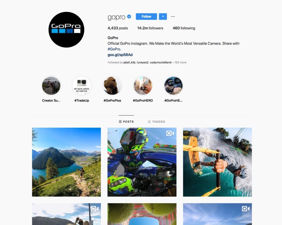 GoPro Instagram